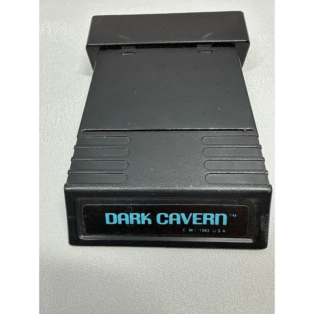 Mattel Dark Cavern Video Game Intellivision M Network 1982 Retro